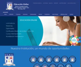 Clea.edu.mx(Universidad Clea) Screenshot