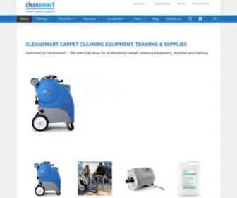 Clean-Smart.co.uk(Carpet cleaning equipment and supplies) Screenshot