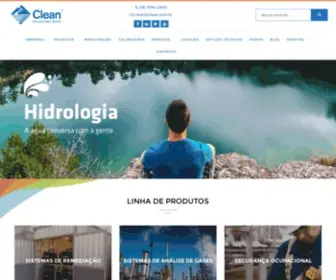 Clean.com.br(Amostragem de águas subterrâneas) Screenshot