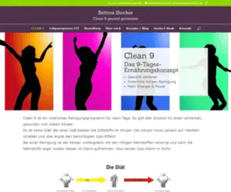 Clean9-Gesundgeniessen.ch(Clean 9) Screenshot
