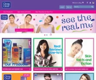 Cleanandclear.com.ph(Clean & Clear) Screenshot