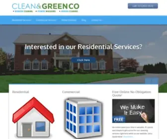 Cleanandgreenco.com(Welcome) Screenshot