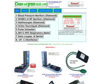 Cleanandgreendeals.com(Cleanandgreendeals) Screenshot