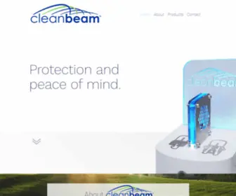 Cleanbeamuv.com(Cleanbeam) Screenshot