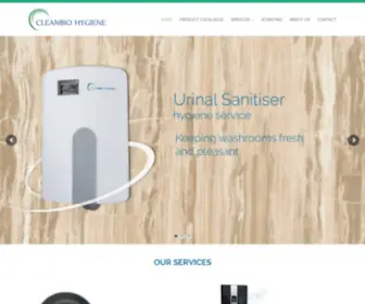 Cleanbio.asia(Washroom Hygiene Services) Screenshot