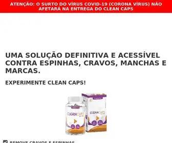 Cleancapsoficial.com.br(Clean Caps) Screenshot