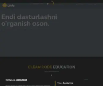 Cleancode.uz Screenshot