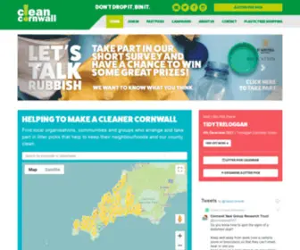 Cleancornwall.org(Clean Cornwall) Screenshot