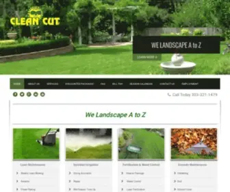 Cleancutllc.net(Clean Cut llc) Screenshot
