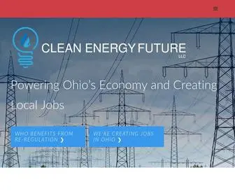 Cleanenergyfuture.com(Clean Energy Future) Screenshot