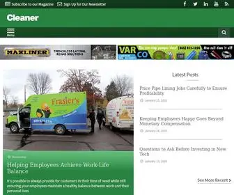 Cleaner.com(Cleaner magazine) Screenshot