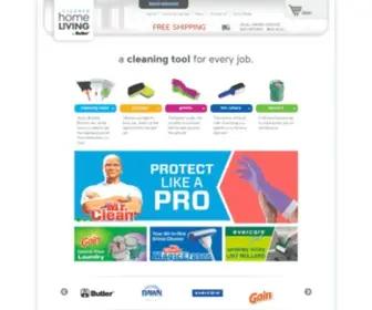 Cleanerhomeliving.com(Butler) Screenshot