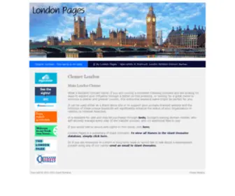 Cleanerlondon.com(Domestic and Commercial Cleaning Services in London) Screenshot