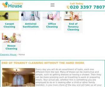 Cleanershouse.co.uk(London House Cleaning Company) Screenshot