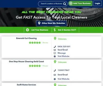 Cleanersnearme.net.au(Cleaners Near Me) Screenshot