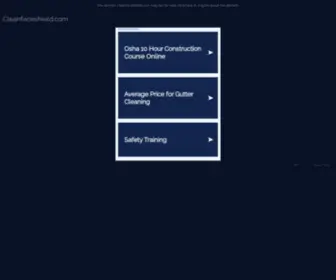 Cleanfaceshield.com(Cleanfaceshield) Screenshot