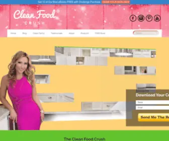 Cleanfoodcrush.com(Clean Food Crush) Screenshot
