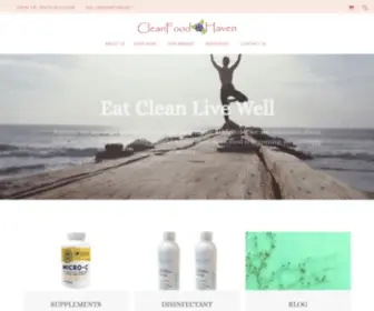 Cleanfoodhaven.com(Clean Food Haven) Screenshot