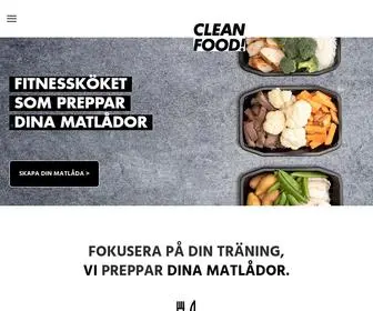 Cleanfood.se(Clean Food) Screenshot