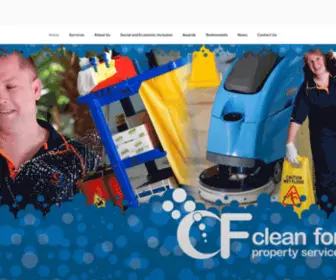 Cleanforce.com.au(Clean Force Property Services) Screenshot