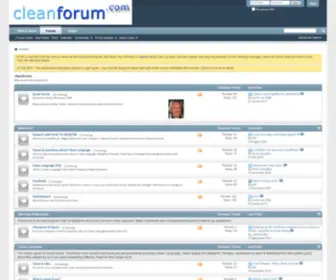 Cleanforum.com(cleanforum) Screenshot