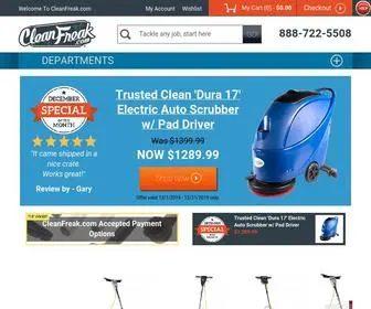 Cleanfreak.com(Buy Professional Machines) Screenshot