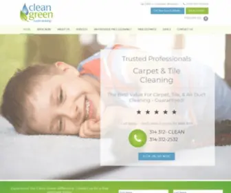 Cleangreenstlouis.com(Clean Green St) Screenshot