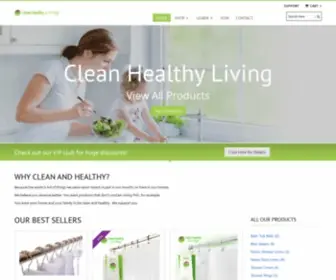 Cleanhealthyliving.net(Clean Healthy Living) Screenshot