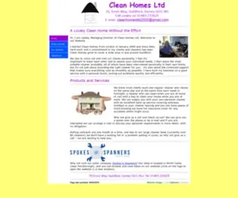 Cleanhomesguildfordltd.co.uk(Clean Homes (Guildford) Ltd) Screenshot