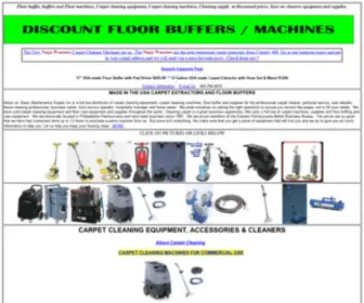 Cleaning-Equipment.net(Carpet cleaning equipment) Screenshot