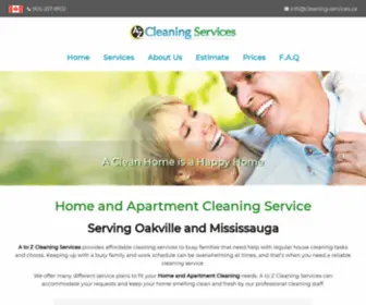 Cleaning-Services.ca(Cleaning Services) Screenshot