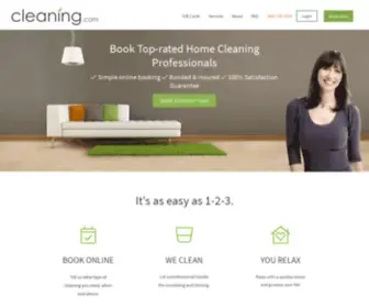 Cleaning.com(Professional Cleaning Services) Screenshot