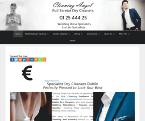 Cleaningangel.ie(Cleaningangel) Screenshot