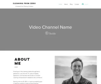 CleaningfromZero.com(Grow and scale your cleaning business) Screenshot