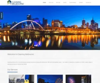 Cleaningmelbourne.net.au(Professional Commercial Cleaning Services) Screenshot