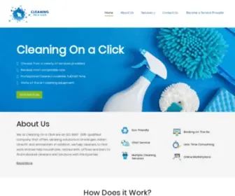 Cleaningonaclick.nl(Best Cleaning Company Amsterdam) Screenshot