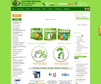 Cleaningromania.ro(DAXI Cleaning) Screenshot