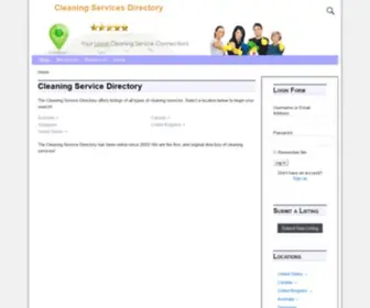 Cleaningservice.directory(Cleaning Service Directory) Screenshot