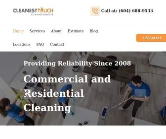 CleaningVancouver.com(Vancouver Office & Business Cleaning Services) Screenshot