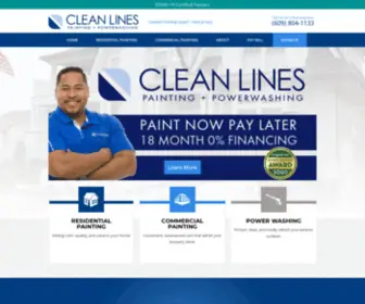 Cleanlinespaint.com(Cleanlinespaint) Screenshot