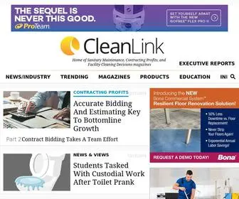 Cleanlink.com(The Professional Cleaning Industry's Online Resource) Screenshot
