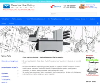 Cleanmachinemailing.com(About Us) Screenshot