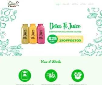 Cleanmealsmiami.com(Clean Meals) Screenshot