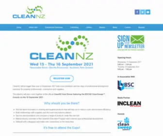 Cleannzexpo.co.nz(CleanNZ Expo) Screenshot