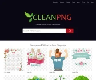 CleanPNG.com(HD png images and illustrations) Screenshot