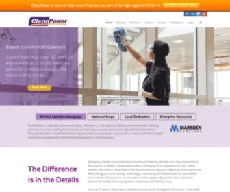 Cleanpower1.com(CleanPower Facility Services) Screenshot