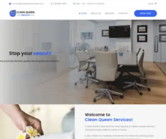 Cleanqueenservices.com(Clean Queen Services) Screenshot