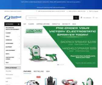 Cleanquestproducts.com(Clean Quest Products) Screenshot