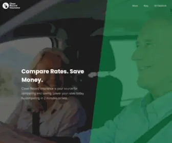 Cleanrecordinsurance.com(Clean Record Insurance) Screenshot