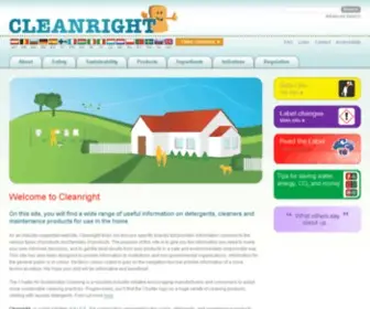 Cleanright.eu(Home) Screenshot
